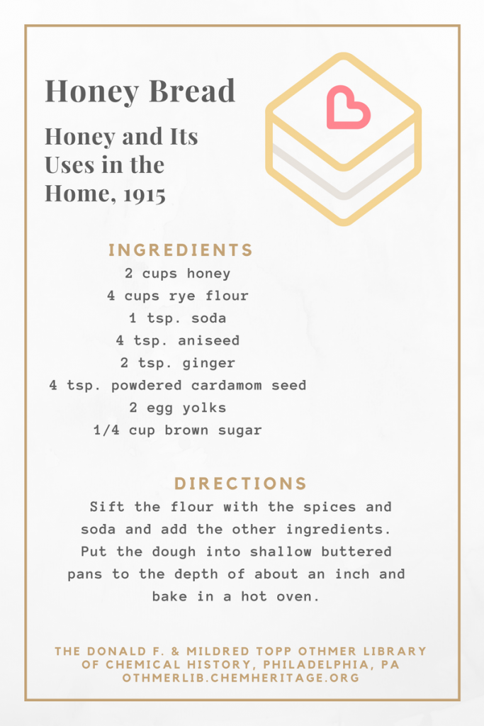 1915 honey bread recipe