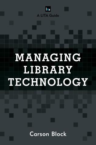 Managing Library Technology book cover